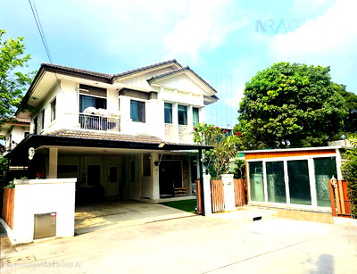 Houses for rent Bangkok : 📌 For Rent 2-story House MANTANA LAKE WATCHARAPOL 4 bedroom 3 bathroom