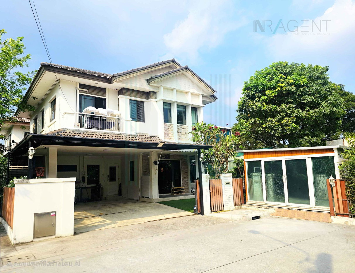 รูป 📌 ให้เช่าบ้านเดี่ยว 2 ชั้น มัณฑนา เลค วัชรพล 4 ห้องนอน 3 ห้องน้ำ - รูปที่ 1/8