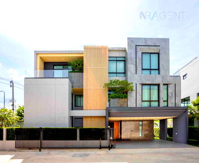 Houses for rent Rajapruk University : 📌 For Rent 3-story House THE MASTER RATCHAPRUEK - MAHA CHESADABODINDRANUSORN BRIDGE 3 bedroom 4 bathroom