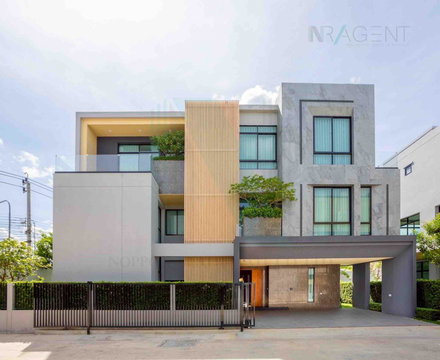 📌 ให้เช่าบ้านเดี่ยว 3 ชั้น เดอะ มาสเตอร์ ราชพฤกษ์ - สะพานมหาเจษฎาบดินทร์ฯ 3 ห้องนอน 4 ห้องน้ำ