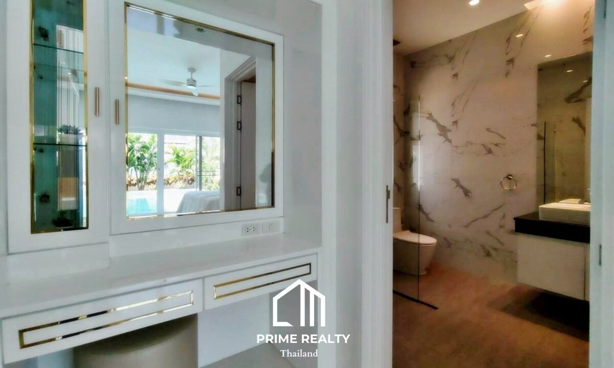 รูป ขายบ้านเดี่ยว ใกล้ตัวเมืองหัวหิน – บ้านใหม่ - รูปที่ 31/33