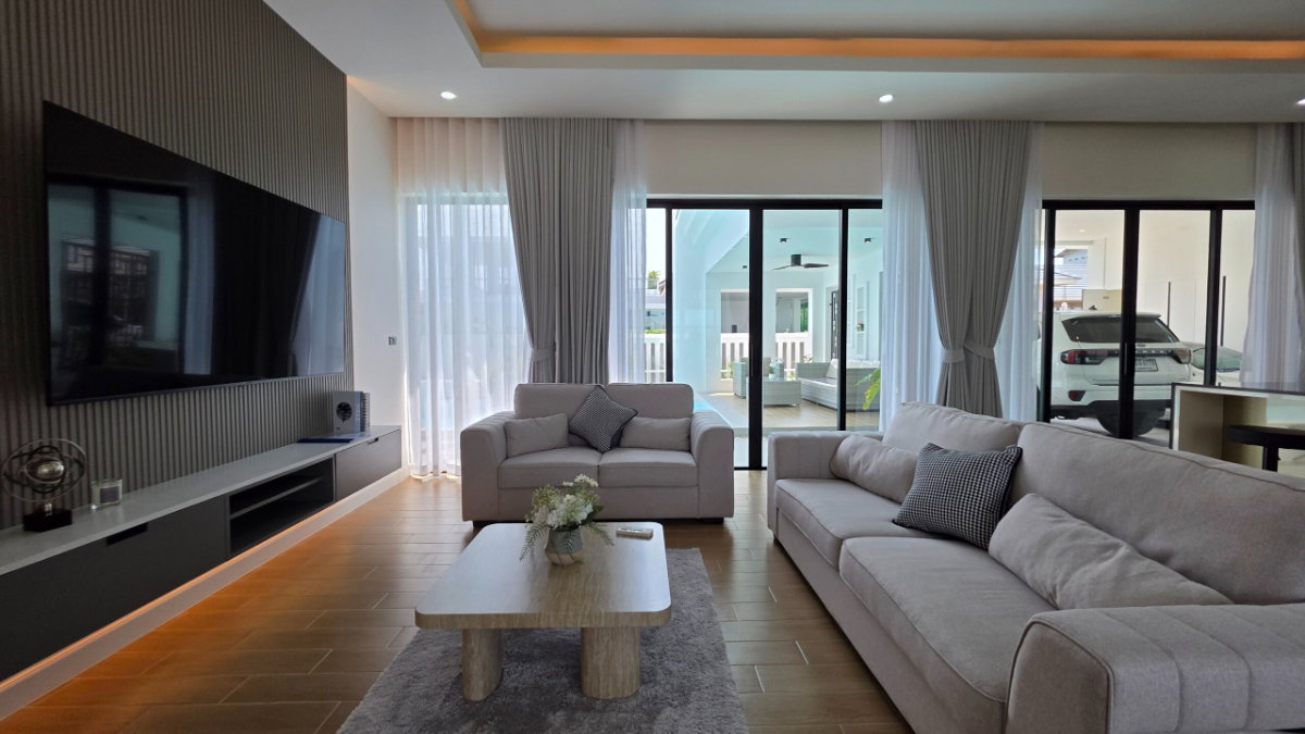 รูป บ้านพร้อมอยู่ในเมืองหัวหิน ซอย 102 ใกล้ Bluport และทะเล - รูปที่ 20/44