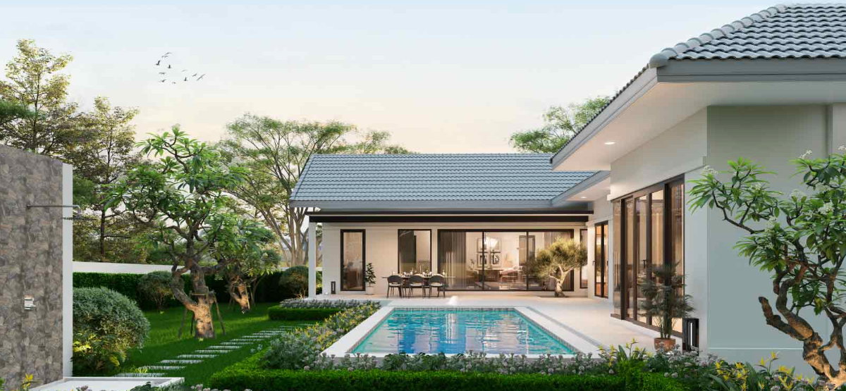 รูป Terra The Exclusive – พูลวิลล่าหรูส่วนตัว ใจกลางธรรมชาติ หัวหิน ซอย 112 - รูปที่ 3/7