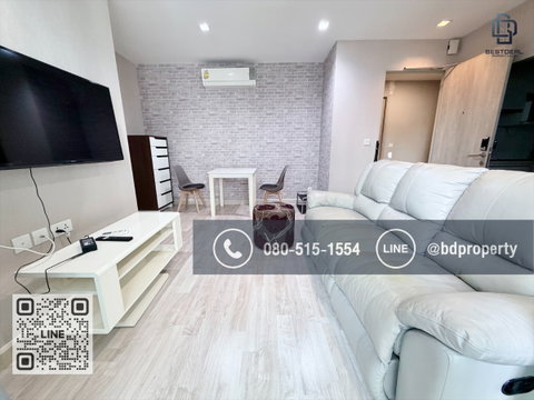 Bestdeal ให้เช่าด่วน!!! 2 ห้องนอน ราคา 22,000 บาท/เดือน  Fully Furnished พร้อมเข้าอยู่  "IDEO MOBI RAMA 9"    ใกล้MRTและเซ็นทรัลพระราม 9 เพียง 80 ม.