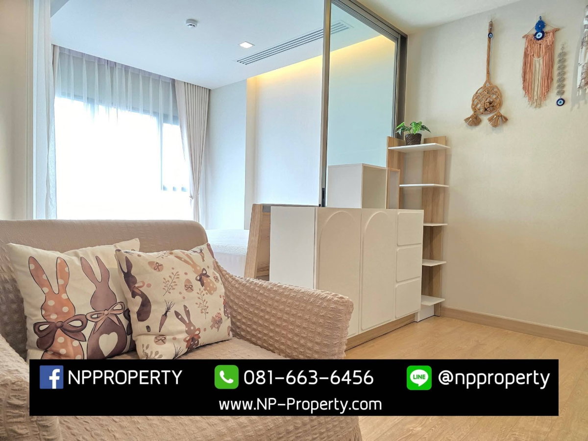 รูป วิวนี้…ไม่ได้มีทุกห้อง! Infinity One Condo ชั้น 12 วิวภูเขา Panorama สุดปัง 🌄  💸 ให้เช่าเพียง 13,000 บาท/เดือน เท่านั้น!! - รูปที่ 13/21