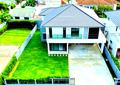 เช่าบ้านเดี่ยว วิทยาลัยพยาบาลทหารอากาศ : สนามบินดอนเมือง ช่างอากาศอุทิศ บ้านเดี่ยว 2 ชั้น 4 นอน 5 น้ำ ใกล้ รร.นานาชาติ Harrow 800 ม. สนามบินดอนเมือง 100 ตร.ว.252 ตร.ม.บ้านหลังมุม