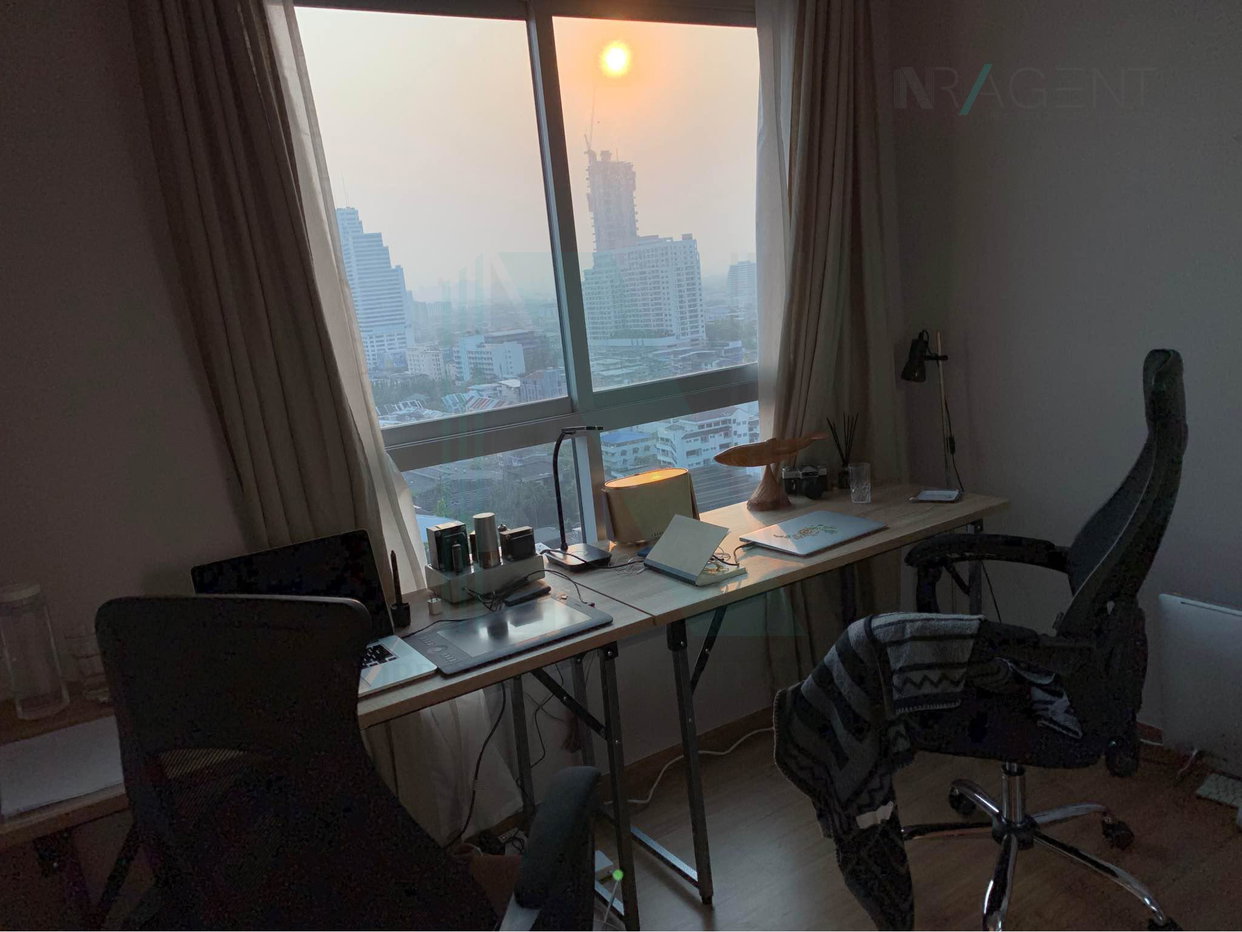 รูป 🚩 ขายคอนโด ฟิวส์ จันทน์-สาทร อาคาร 1 ชั้น 19 2 ห้องนอน ขนาด 56 ตรม ใกล้ เซ็นทรัล พระราม 3 - รูปที่ 1/8