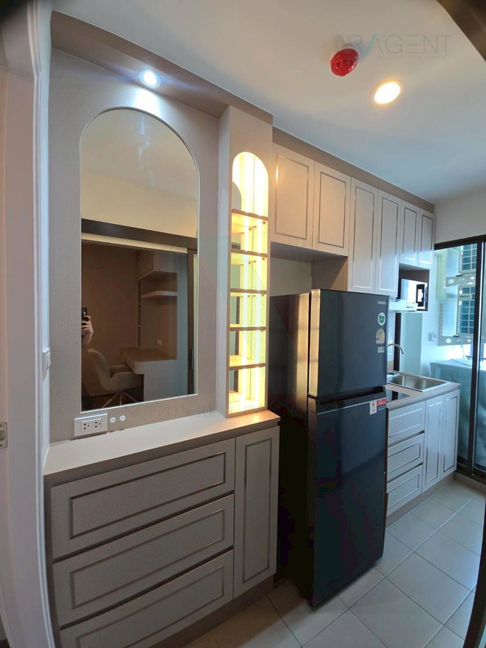 รูป 🚩 ให้เช่าคอนโด รีเจ้นท์ โฮม วุฒากาศ อาคาร A ชั้น 25 1 ห้องนอน ขนาด 26 ตรม ใกล้ BTS วุฒากาศ - รูปที่ 7/8