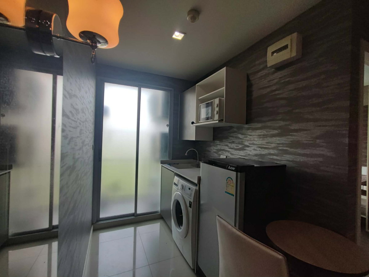 รูป 🏆ให้เช่า 12,000 คอนโด Metro Luxe Rama 4 ติดซอย ม.กรุงเทพ กล้วยน้ำไท ใกล้ BTS เอกมัย 🏆ห้องตกแต่งสวย เป็นสัดส่วน ห้องน้ำซ่อนรูป - รูปที่ 8/15