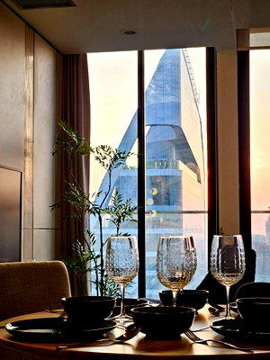 Condos for rent : 📌 For Rent Condo NOBLE PLOENCHIT Building , Floor 41,1 bed room, Room size 45 sqm