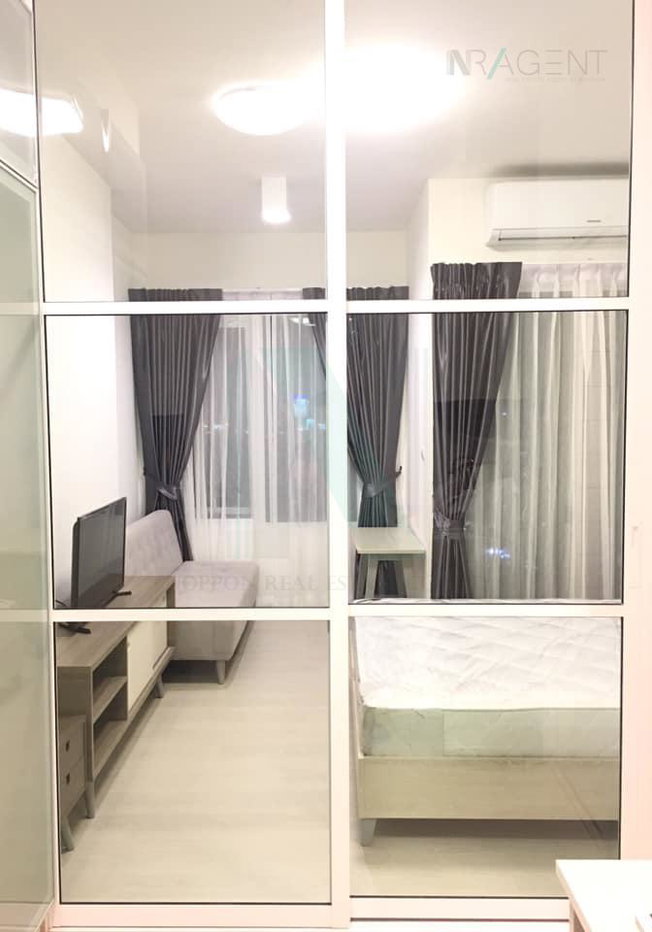 รูป 🚩 ให้เช่าคอนโด แชปเตอร์วัน อีโค รัชดา - ห้วยขวาง อาคาร H ชั้น 21 สตูดิโอ ขนาด 23.00 ตรม ใกล้ เซ็นทรัล พระราม 9 - รูปที่ 6/8