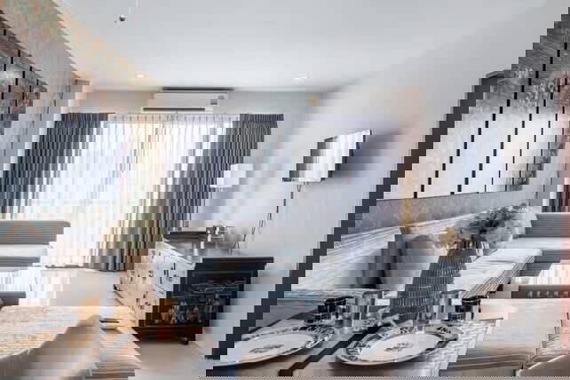 รูป #A124198 ✅ 4/4/69 ให้เช่า Baan Klang Krung Resort Ratchada 📲📢สอบถาม ld line @condoboy - รูปที่ 2/14