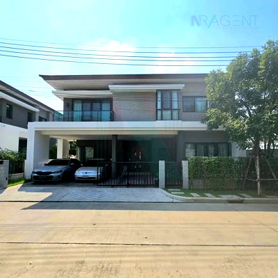 Houses for sale Wat Phraya Suren : 📌 For Sell House THE CITY RAMINTRA 2 2-story 4 bedroom 5 bathroom