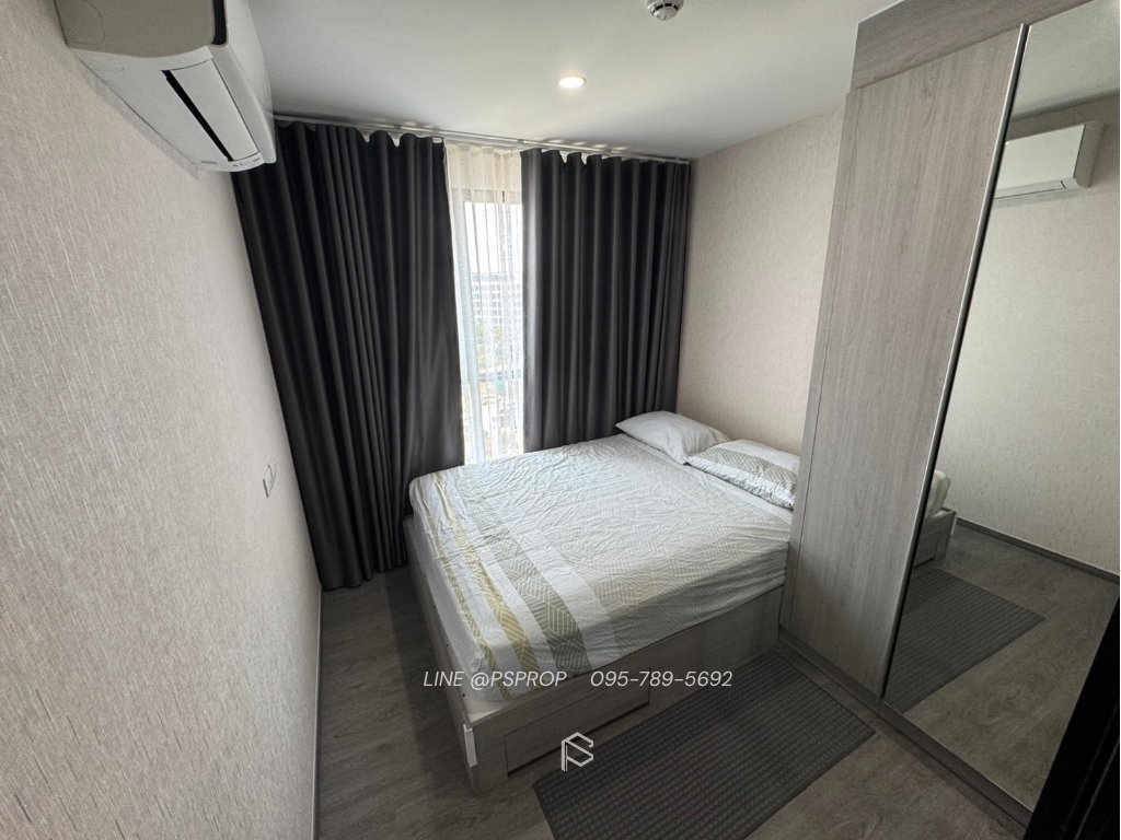 รูป คอนโดเช่าบางเเสน ทำเลดี ใกล้ม.บูรพา Brixton Campus Bangsaen ✅ พร้อมเข้าอยู่ #CR0412 - รูปที่ 8/14