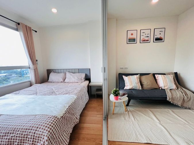 ลุมพินี วิลล์ อ่อนนุช 46 | ห้องมุม ชั้นบนสุด วิวโล่ง มีเครื่องซักผ้า เพียง 8,250/เดือน