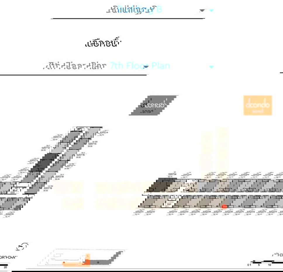 รูป ขาย ราคาพิเศษ 1.39 ลบ. ห้องมุม ดีคอนโด แซนด์ - รูปที่ 1/6