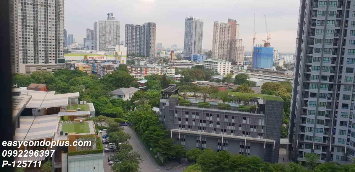 รูป P-125711 วิวเมืองสวย! The Base Park East 1 นอน ใกล้ BTS อ่อนนุช 15,500 บาท | Line Id: @easycondoplus | 099-229-6397 - รูปที่ 7/7