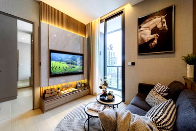 คอนโดให้เช่า : 📌 ให้เช่าคอนโด ดิ เอ็กซ์โทร พญาไท-รางน้ำ อาคาร 1 ชั้น 14 1 ห้องนอน ขนาด 32 ตรม  ใกล้ BTS อนุสาวรีย์