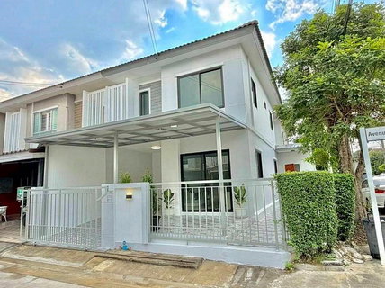 บ้านสวย หลังมุม ถนนเมน  #หมู่บ้าน พฤกษา วิลล์ 63/1  ซอยวัดสังฆทาน พระราม 5 – วงศ์สว่าง    ใกล้แม็คโคร นครอินทร์