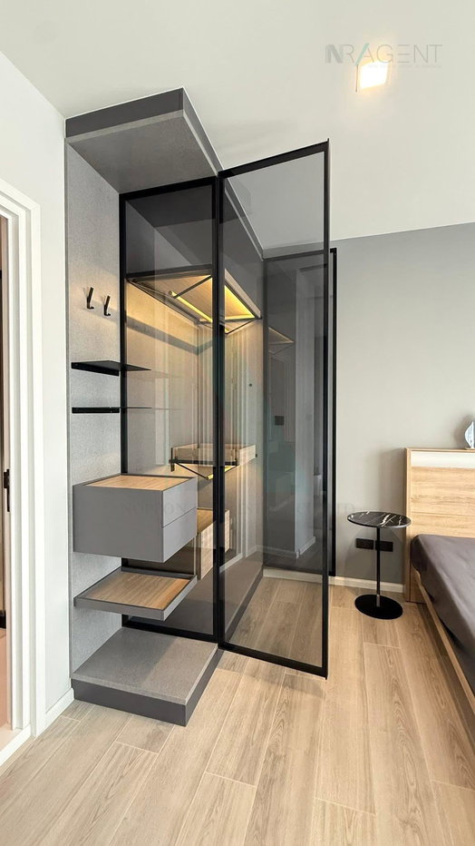 รูป 🎊 ให้เช่าคอนโด เดอะ คีย์ พระราม 3 อาคาร 1 ชั้น 18 1 ห้องนอน ขนาด 31 ตรม ใกล้ BRT เจริญราษฏร์ - รูปที่ 4/8