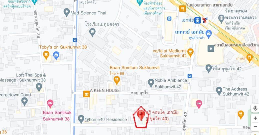 รูป คอนโด 1-ห้องนอน ที่ ทรี คอนโด สุขุมวิท 42 คอนโดมิเนียม ใกล้ BTS พระโขนง (ID 1263767) - รูปที่ 18/18