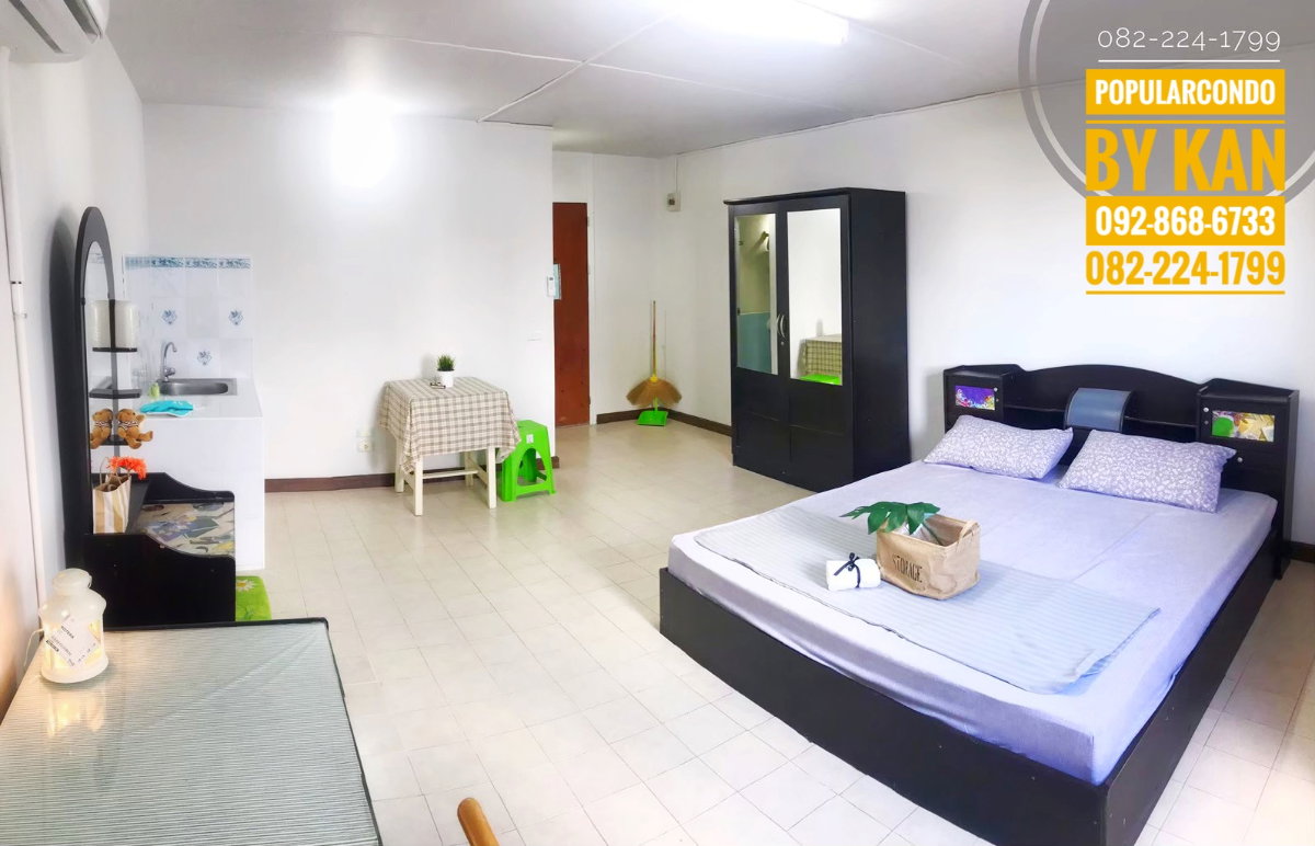 รูป ราคาถูกสุด แอร์ใหม่ วิวนอก ห้องพักป๊อปปูล่าคอนโด เมืองทองธานี ใกล้อิมแพค คอสโม ศิลปากร กสิกร แจ้งวัฒนะ ปัญญาภิวัฒน์ เซนต์ฟรัง - Line: popularcondo - รูปที่ 1/9