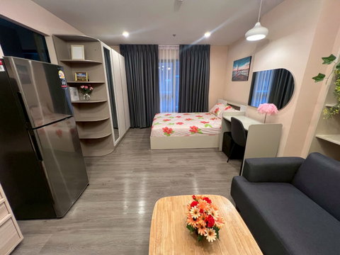 รีเจ้นท์ โฮม วุฒากาศ Studio ชั้น 35 ขนาด 26 ตร.ม. เช่า 11,000 บาท/เดือน Ready to move in