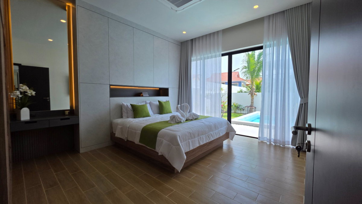 รูป บ้านพร้อมอยู่ในเมืองหัวหิน ซอย 102 ใกล้ Bluport และทะเล - รูปที่ 27/44