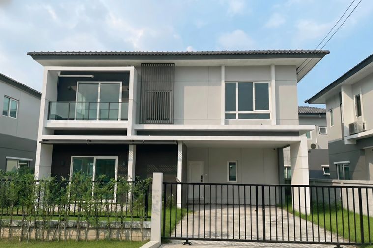 4-bed house for sale, 190 sqm, 60.8 sq wah, Centro Rama 9-Krungthep Kreetha