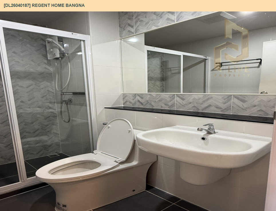 รูป DL26040187 ให้เช่าคอนโด รีเจ้นท์ โฮม บางนา (Regent home bangna) ใกล้ BTS บางนา พร้อมเข้าอยู่ โทรด่วน 0614453194 LineID @162cjixi - รูปที่ 7/7