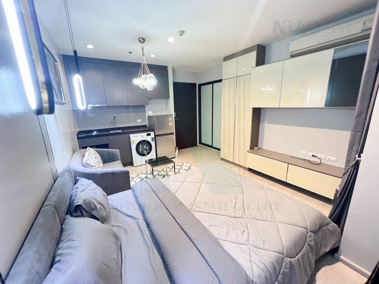 รูป 🚩 ให้เช่าคอนโด ริทึ่ม อโศก อาคาร 1 ชั้น 34 สตูดิโอ ขนาด 22.00 ตรม ใกล้ เซ็นทรัล พระราม 9 - รูปที่ 1/8