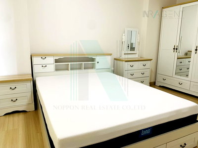 Condos for rent Chaturathit Road : 🎊 For rent condo SUPALAI VERANDA RAMA 9 Building A, Floor 25,1 bed room, Room size 38 sqm