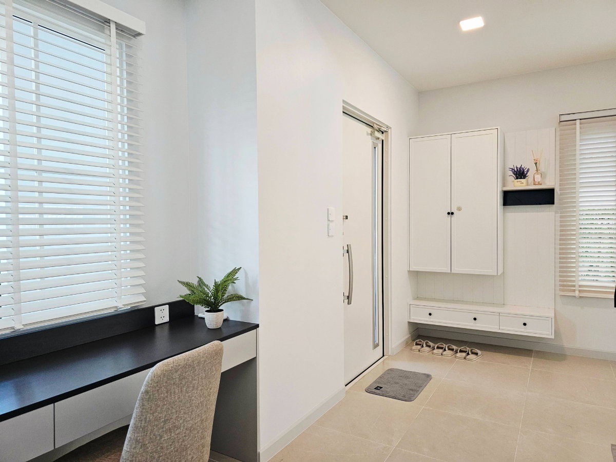 รูป ✨ ปล่อยเช่า! บ้านเดี่ยวสไตล์รีสอร์ท หมู่บ้านชัยพฤกษ์ บางนา กม.15 ✨ ใกล้สนามบินสุวรรณภูมิ และโรงเรียนนานาชาติชั้นนำ (ASB / Verso) - รูปที่ 12/13