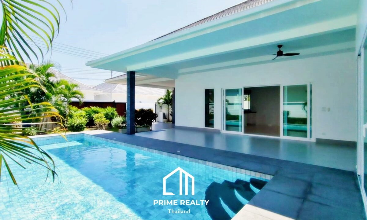 รูป ขายบ้านเดี่ยว ใกล้ตัวเมืองหัวหิน – บ้านใหม่ - รูปที่ 1/33