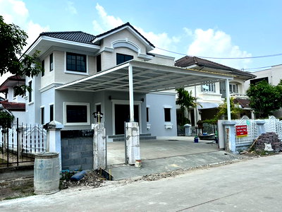 เช่าบ้านเดี่ยว ม.รังสิต : ให้เช่า บ้านเดี่ยว 2 ชั้น สร้างใหม่ หลังใหญ่ หมู่บ้านสีวลี รังสิต คลอง 2 ใกล้ฟิวเจอร์พาร์ครังสิต สนามบินดอนเมือง อยู่อาศัย