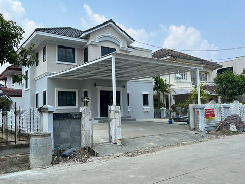 ให้เช่า บ้านเดี่ยว 2 ชั้น สร้างใหม่ หลังใหญ่ หมู่บ้านสีวลี รังสิต คลอง 2 ใกล้ฟิวเจอร์พาร์ครังสิต สนามบินดอนเมือง อยู่อาศัย