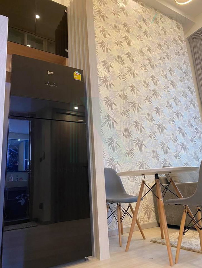 รูป 🚩 ให้เช่าคอนโด ไนท์บริดจ์ ไพร์ม สาทร อาคาร 1 ชั้น 37 Duplex 2 ห้องนอน ขนาด 45 ตรม ใกล้ Empire Tower - รูปที่ 7/8