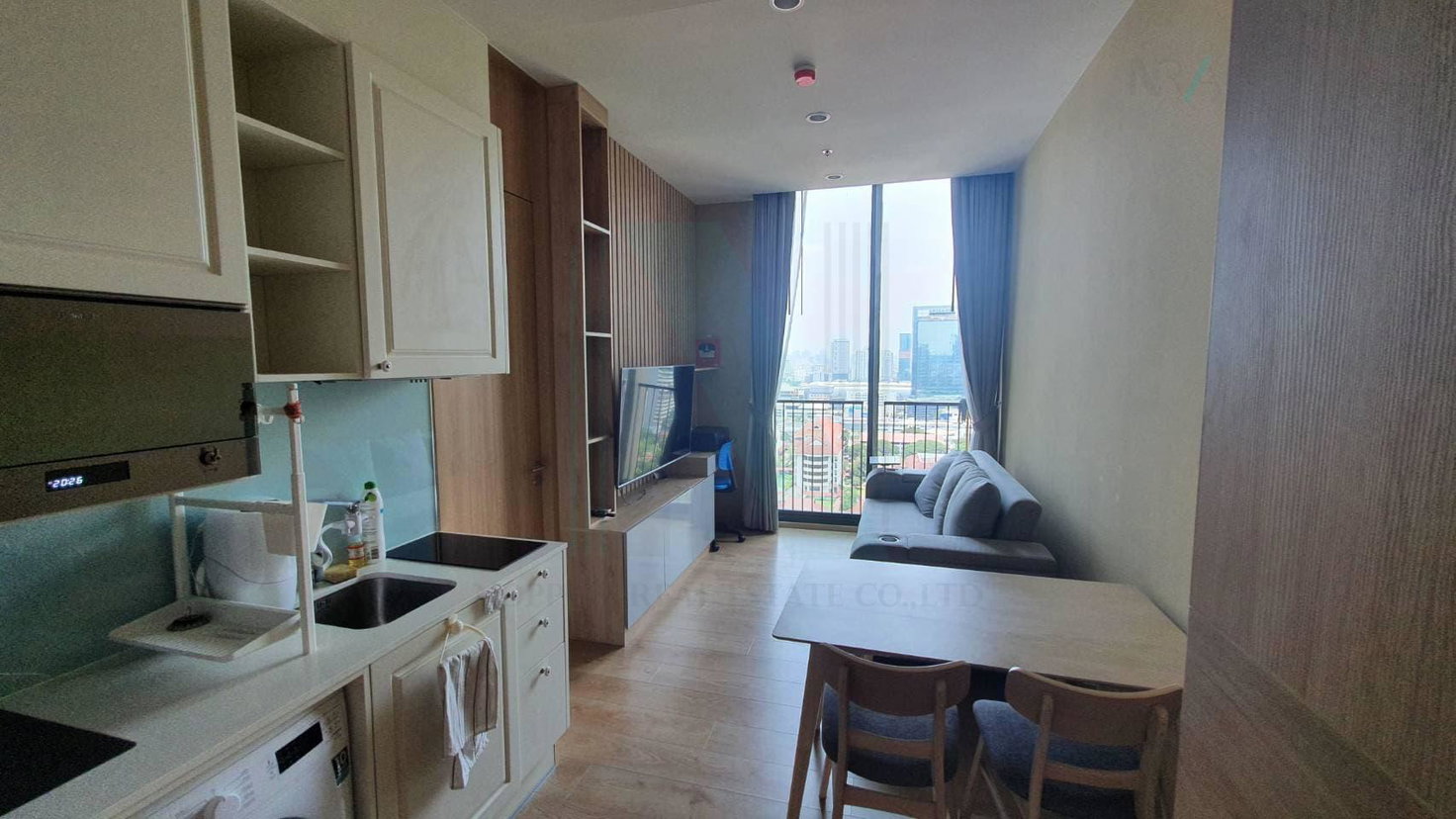 รูป 🚩 ให้เช่าคอนโด โนเบิล บีไนน์ทีน อาคาร A ชั้น 21 1 ห้องนอน ขนาด 36.00 ตรม ใกล้ โรงเรียนวัฒนาวิทยาลัย - รูปที่ 2/8