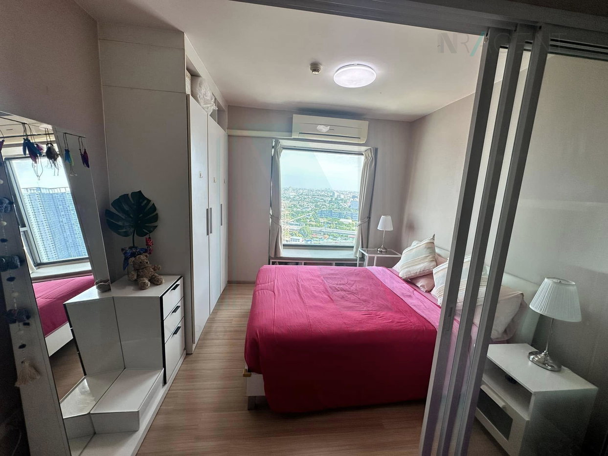 รูป 🚩 ให้เช่าคอนโด ฟิวส์ โมเบียส รามคำแหง สเตชั่น อาคาร B ชั้น 30 1 ห้องนอน ขนาด 29 ตรม ใกล้ ฟู้ดแลนด์ซุปเปอร์มาร์เก็ต - รูปที่ 4/8