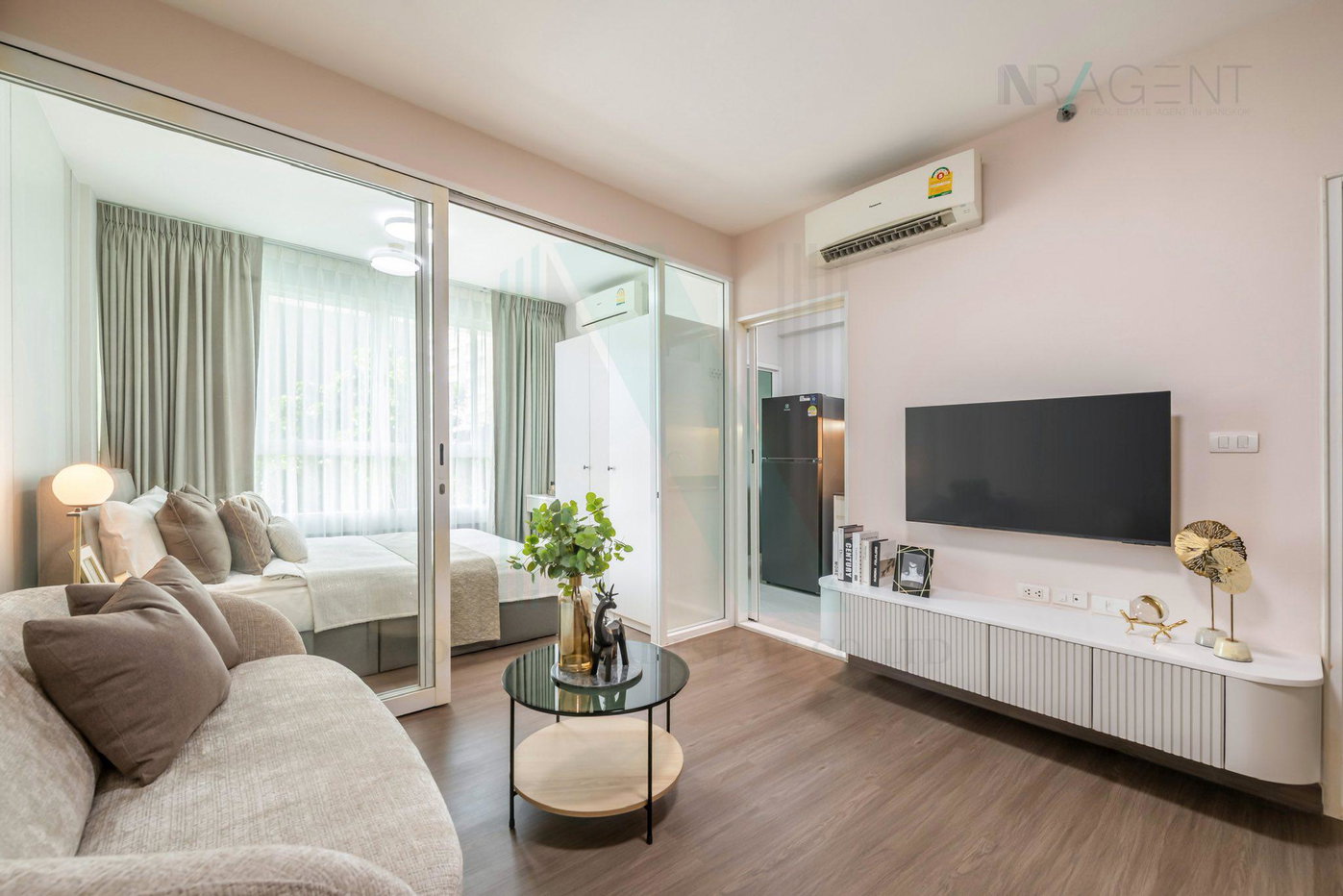 รูป 📌 ให้เช่าคอนโด ไอ-บิซา คอนโด อาร์ซีเอ อาคาร A ชั้น 4 1 ห้องนอน ขนาด 32.00 ตรม ใกล้ โรงพยาบาลปิยเวท - รูปที่ 4/8