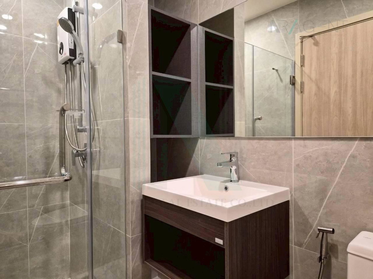 รูป 🚩 ให้เช่าคอนโด นิว ดิสทริค อาร์ 9 อาคาร R ชั้น 31 1 ห้องนอน ขนาด 30 ตรม ใกล้ MRT พระราม 9 - รูปที่ 4/8