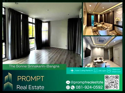 Houses for sale Prawet : ST12704 - The Sonne Srinakarin-Bangna : MegaBangna