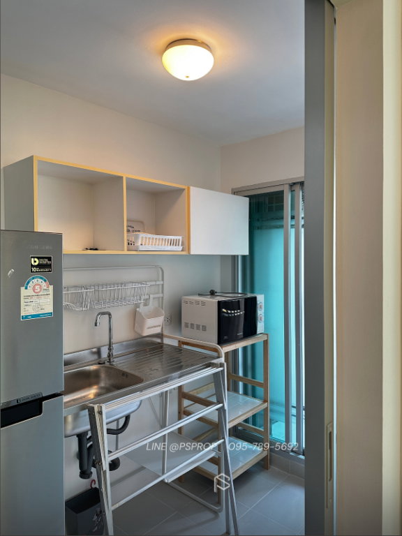 รูป คอนโดเช่าบางเเสน ใกล้ ม.บูรพา ห้องน่าอยู่ D Condo Campus ✅ พร้อมเข้าอยู่ #CRS0404 - รูปที่ 8/9