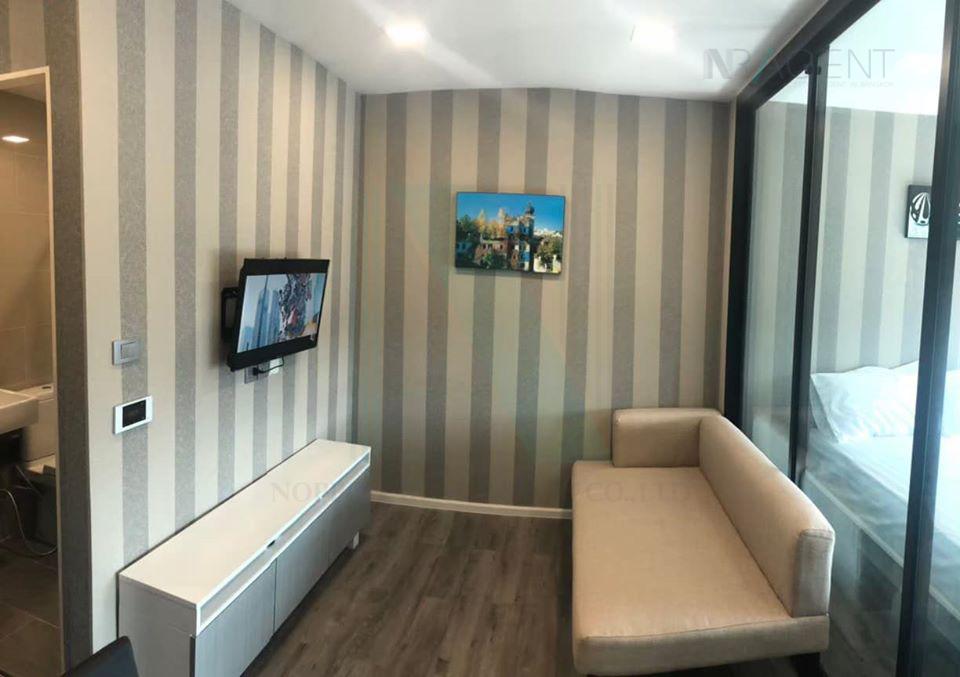 รูป 🚩 ให้เช่าคอนโด โมดิซ สเตชั่น อาคาร 1 ชั้น 8 1 ห้องนอน ขนาด 26.00 ตรม ใกล้ Tesco Lotus หลักสี่ - รูปที่ 7/8