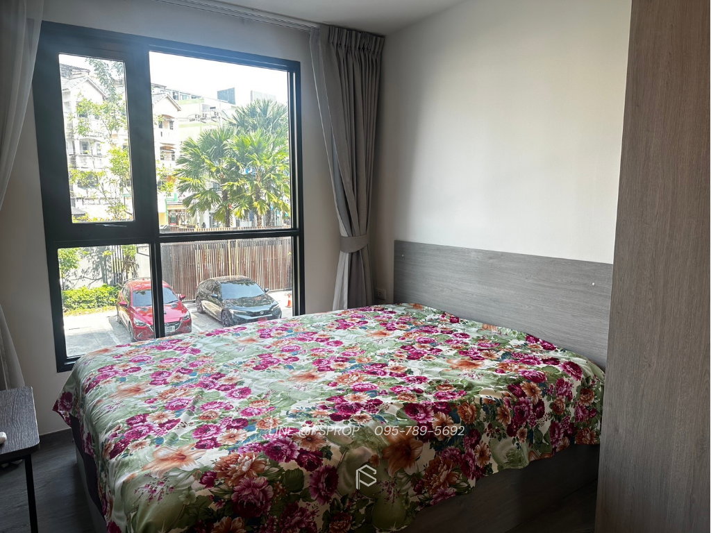 รูป คอนโดเช่าบางเเสน ทำเลดี ใกล้ม.บูรพา Brixton Campus Bangsaen✅ พร้อมเข้าอยู่ #CR0411 - รูปที่ 8/11