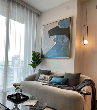 📌 For rent condo LAVIQ SUKHUMVIT 57 Building 1, Floor 22,1 bed room, Room size 46.00 sqm