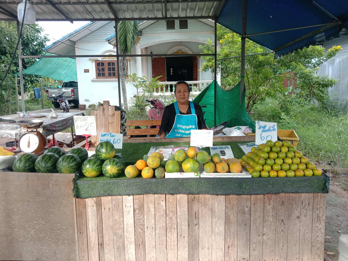 รูป เดือนล่ะ 4500 บาท ฝั่งตรงข้ามตลาดน้ำอัมพวา - รูปที่ 1/1