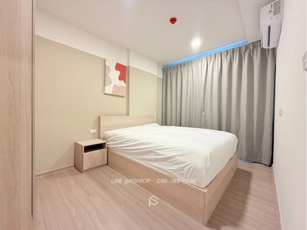 รูป คอนโดเช่าบางเเสน ใกล้ตลาดปาร์คอิน Dcondo sense ✅ พร้อมเข้าอยู่ #CR0217 - รูปที่ 3/11