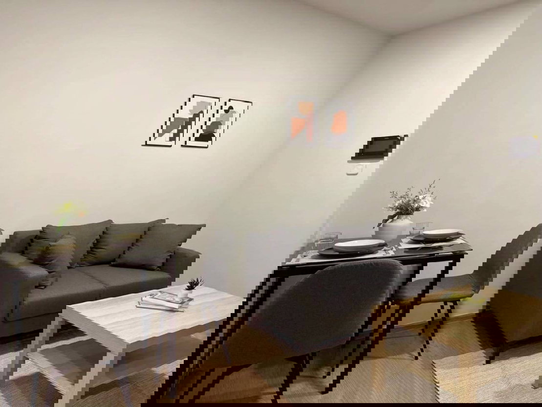 รูป ให้เช่า ชีวาทัย ปิ่นเกล้า พื้นที่ 30 ตร.ม. ชั้น 9 ( มีเครื่องซักผ้า ) - รูปที่ 3/7