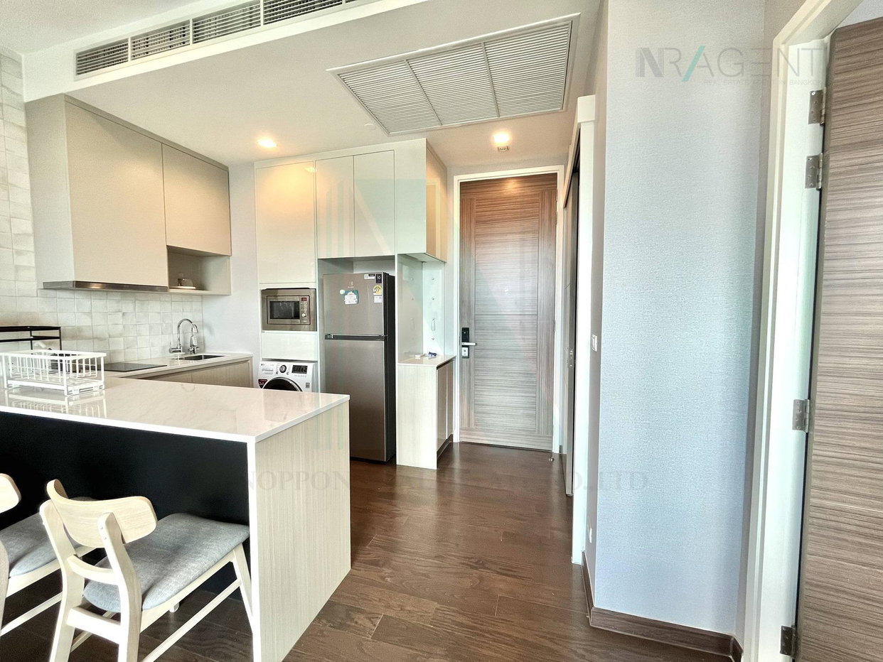 รูป 📌 ให้เช่าคอนโด คิว อโศก อาคาร 1 ชั้น 30 1 ห้องนอน ขนาด 45 ตรม ใกล้ MRT สถานีเพชรบุรี - รูปที่ 7/8